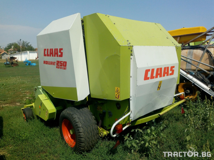 Сламопреси Claas ROLLANT 250 ROTO CUT 3 - Трактор БГ